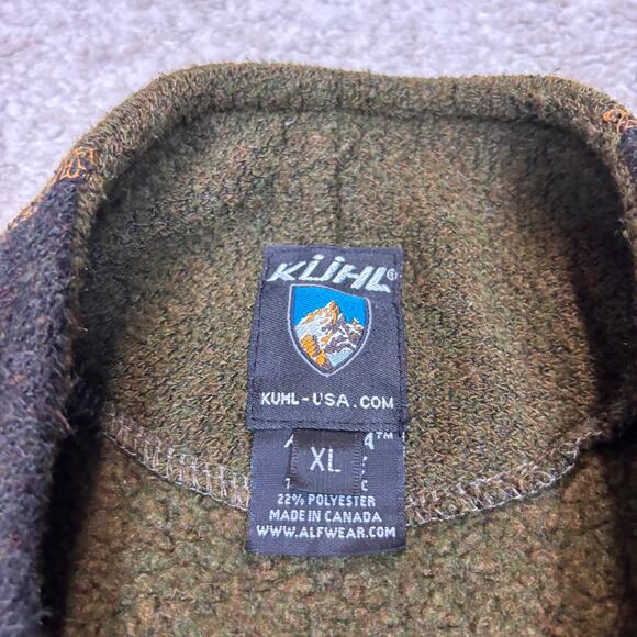 Kuhl Alfpaca Fleece Mock Neck Sweater Men's XL Gorpcore - Picture 4 of 10